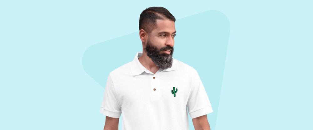 Polos personalizados online bordados