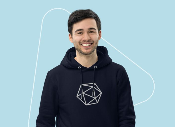 Bestickt Hoodie Herren Personalisieren Besticken Paar Hoodie - Main Image