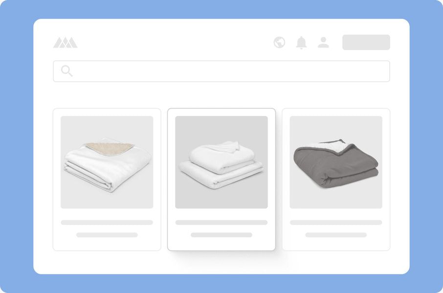 white product selection