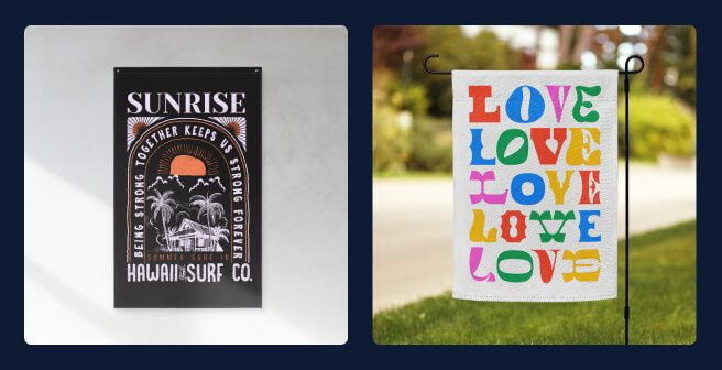 custom flags