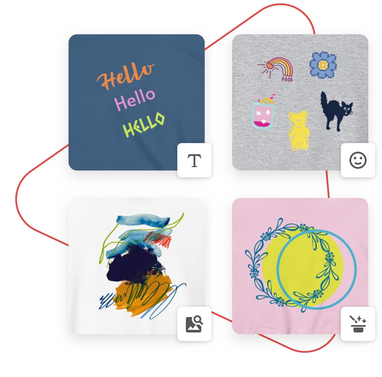 Sweat à capuche personnalisé : créez le vôtre | Printful