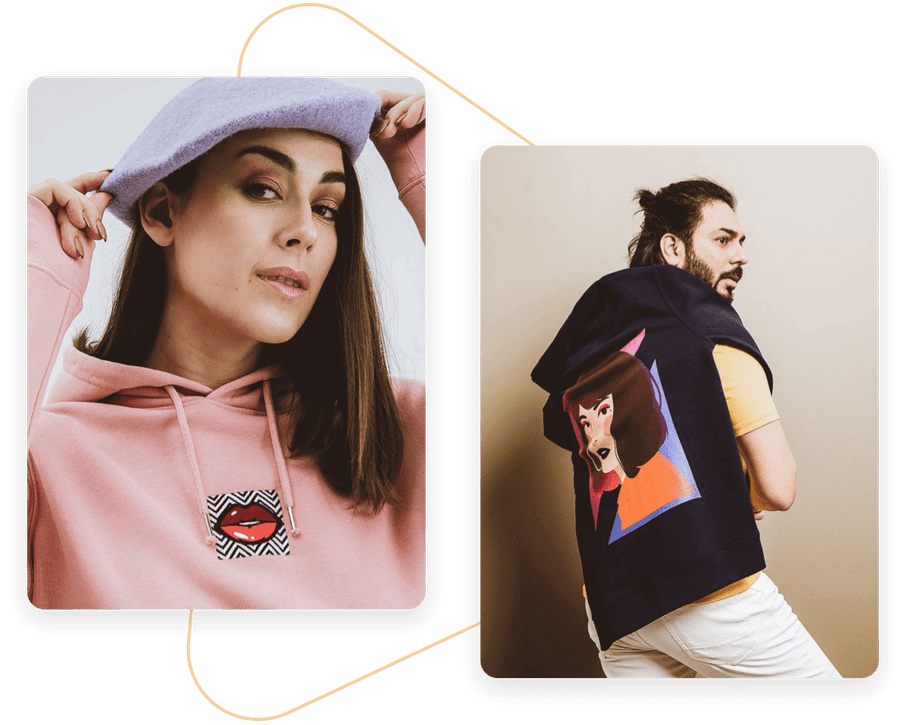 Sudaderas personalizadas para ti o para vender online Printful