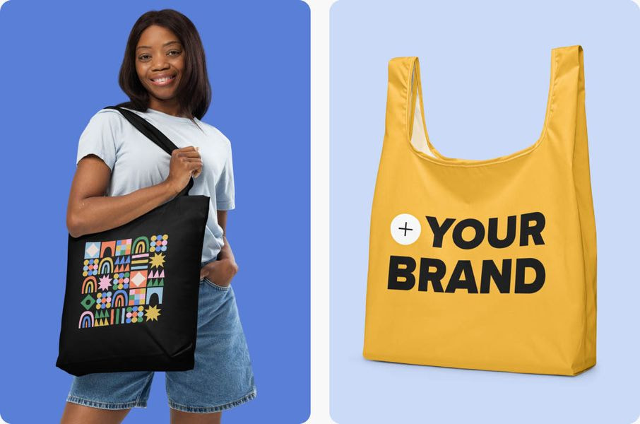 a woman holding a bag