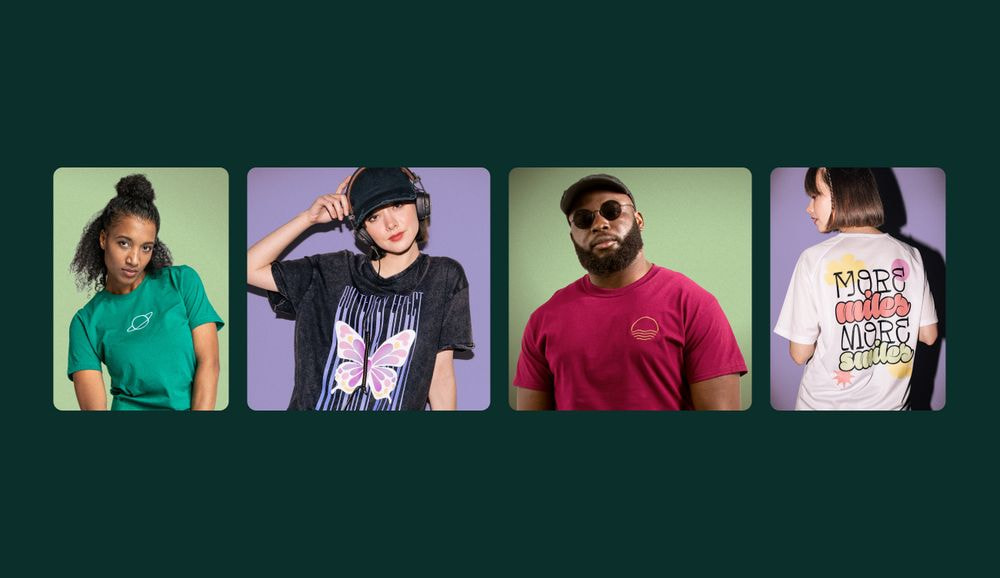 custom t shirts photography