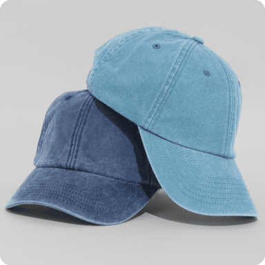 due cappellini da personalizzare