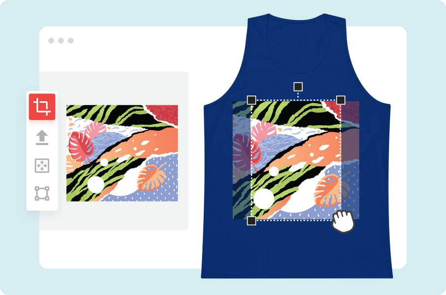 Custom Women's Printed Tank Top Online at Best Prices