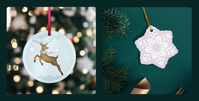 custom Christmas tree ornaments