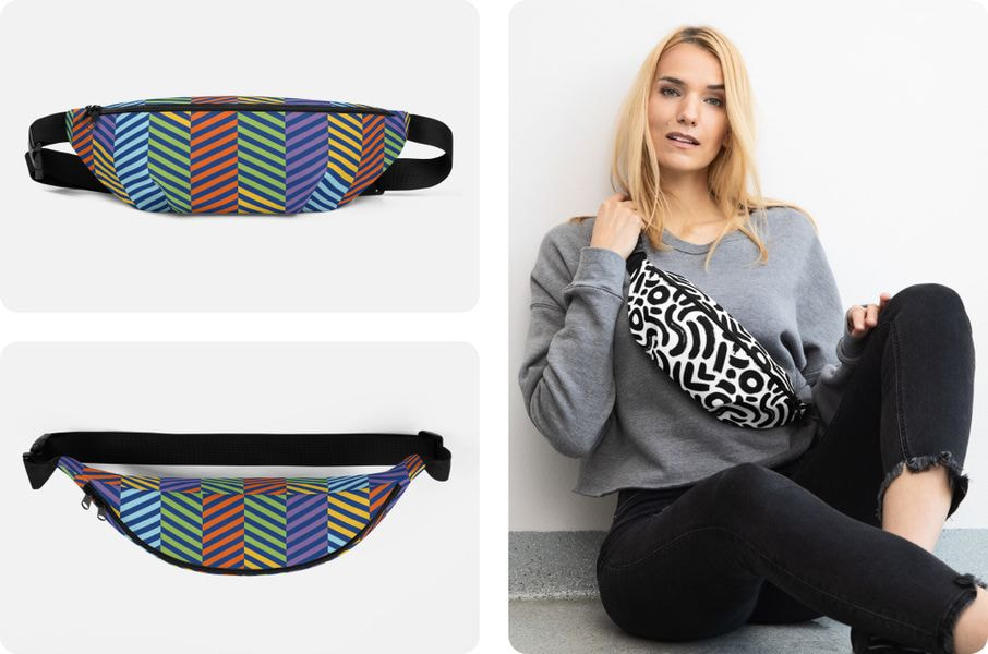 Design my own fanny pack best sale