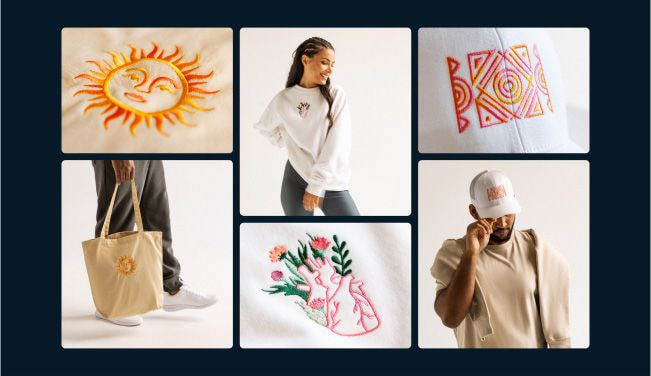a collage of images of people and clothes