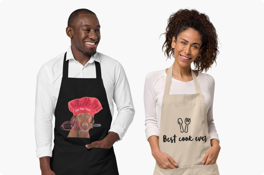 Cute custom clearance aprons