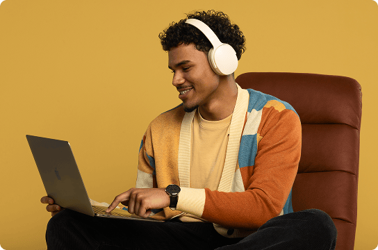 a red and black fox design