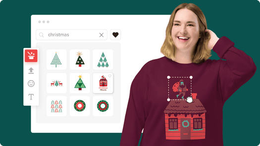 Ugly Christmas Sweater – Create your own custom ugly sweater