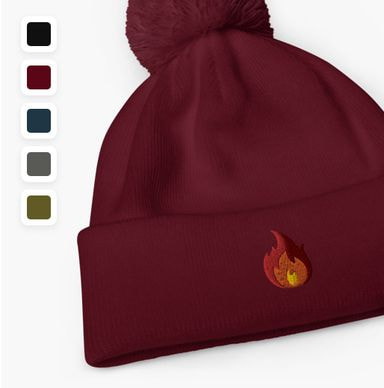 warm custom beanie