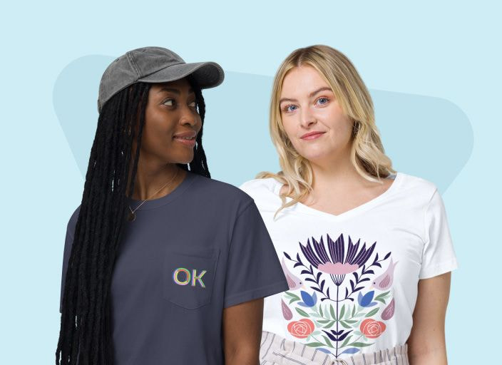 T-Shirts verkaufen - online und ohne Inventar | Printful