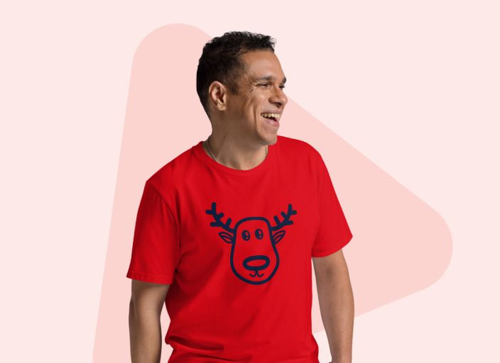 Design your own christmas shirts printful