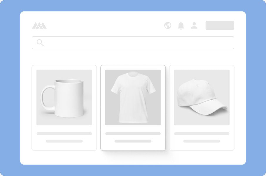 white product selection