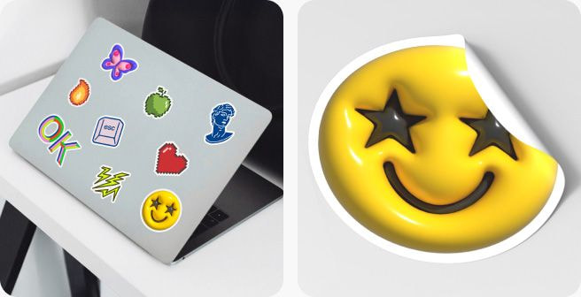 a hand holding a piece of paper with pixelated images