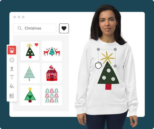 Customizable christmas clearance sweaters