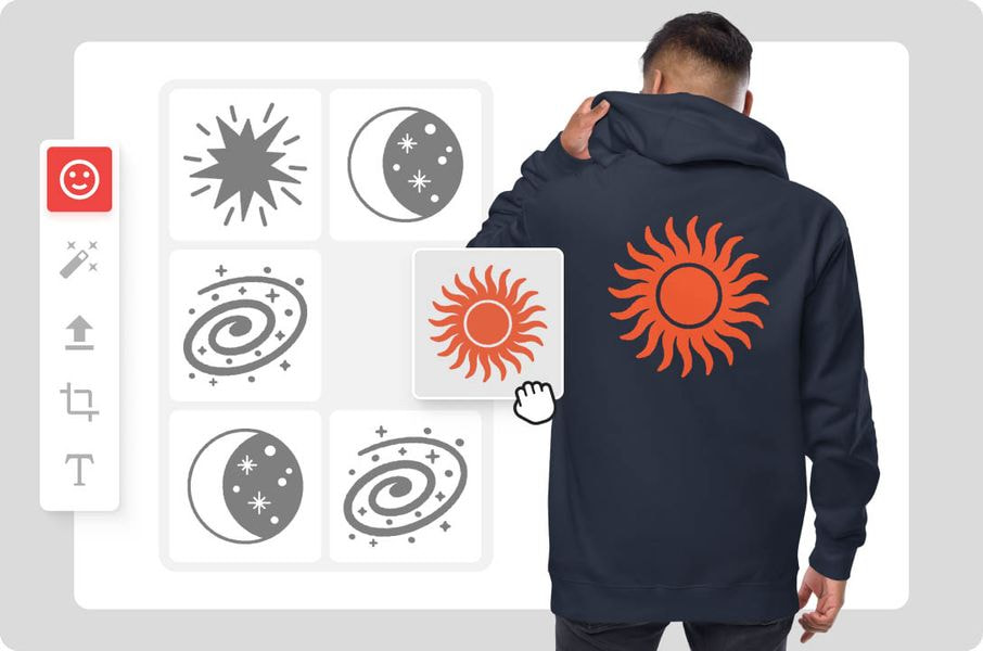 create a personalised hoodie with free design resources