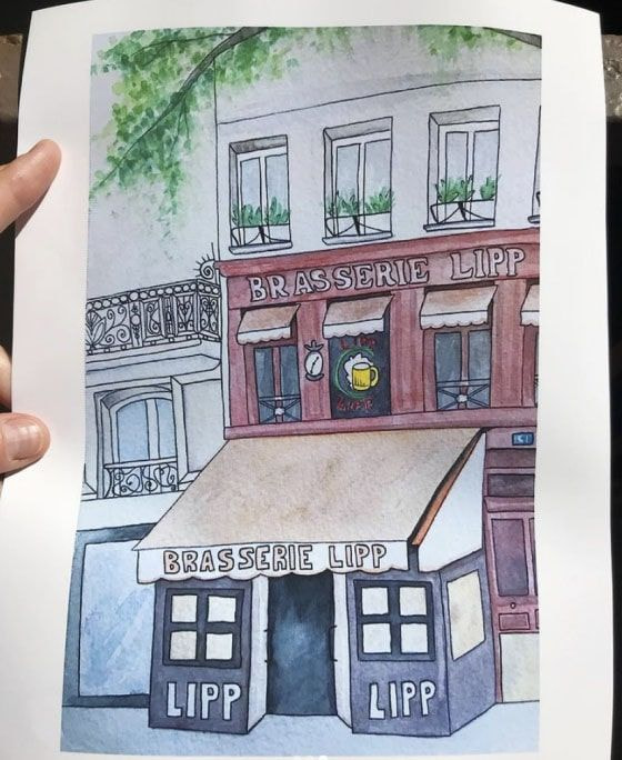 poster image brasserie