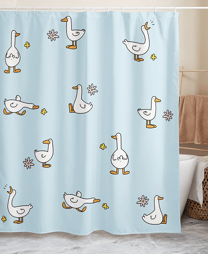 duck shower curtain
