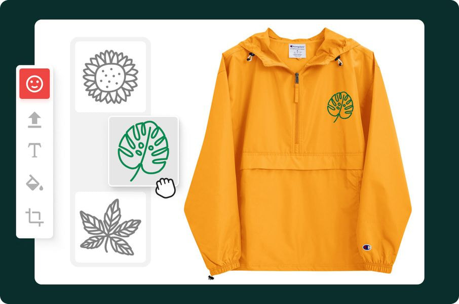 a man in a brown jacket