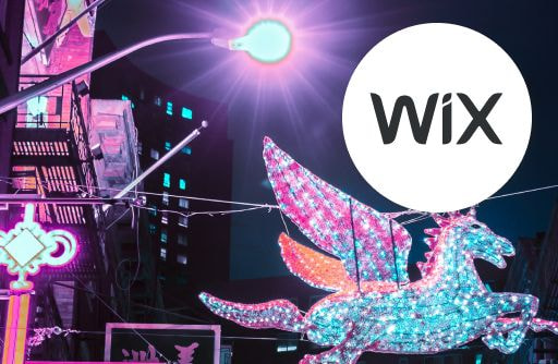 Wix接続のイメージ