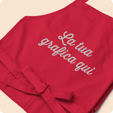 Grembiule personalizzato in cotone Poly cucina regolabile cameriere strumento pe