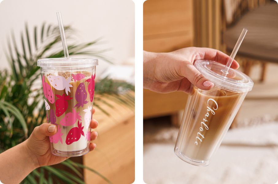 Custom coffee tumblers