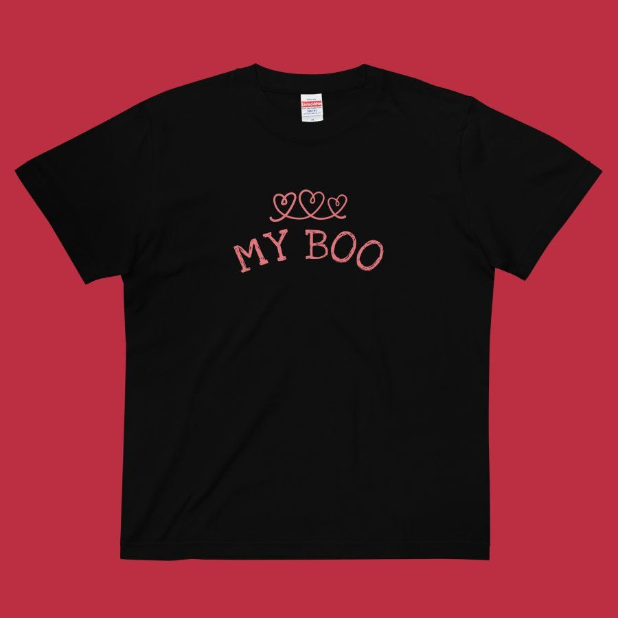 My BooデザインのバレンタインデーTシャツ