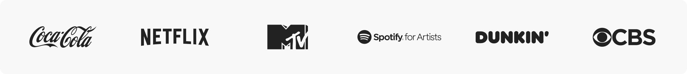 a group of logos on a white background