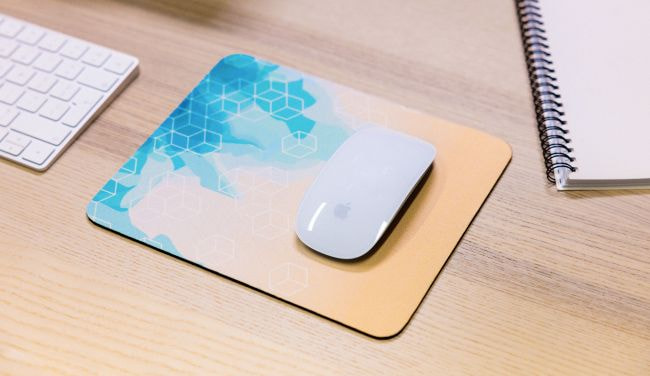 Tappetini per il mouse personalizzati per l'ufficio con foto