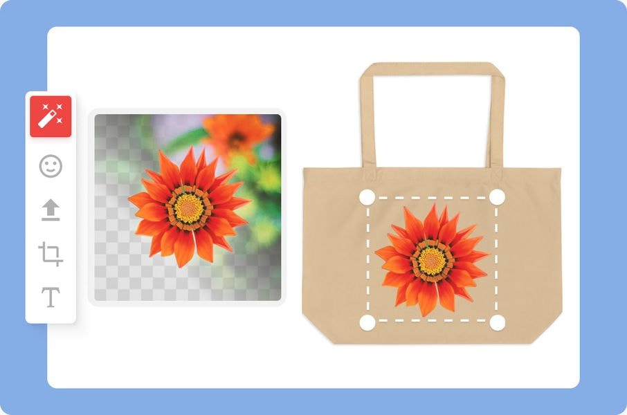 adjust your design in our design maker
