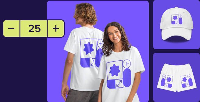 a man and woman wearing matching shirts