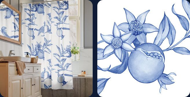 custom shower curtains