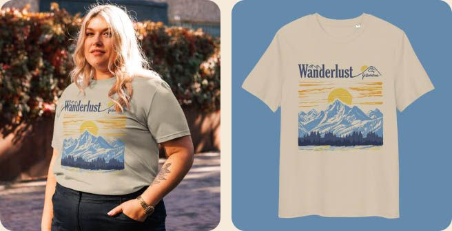 a guy with eco t-shirt