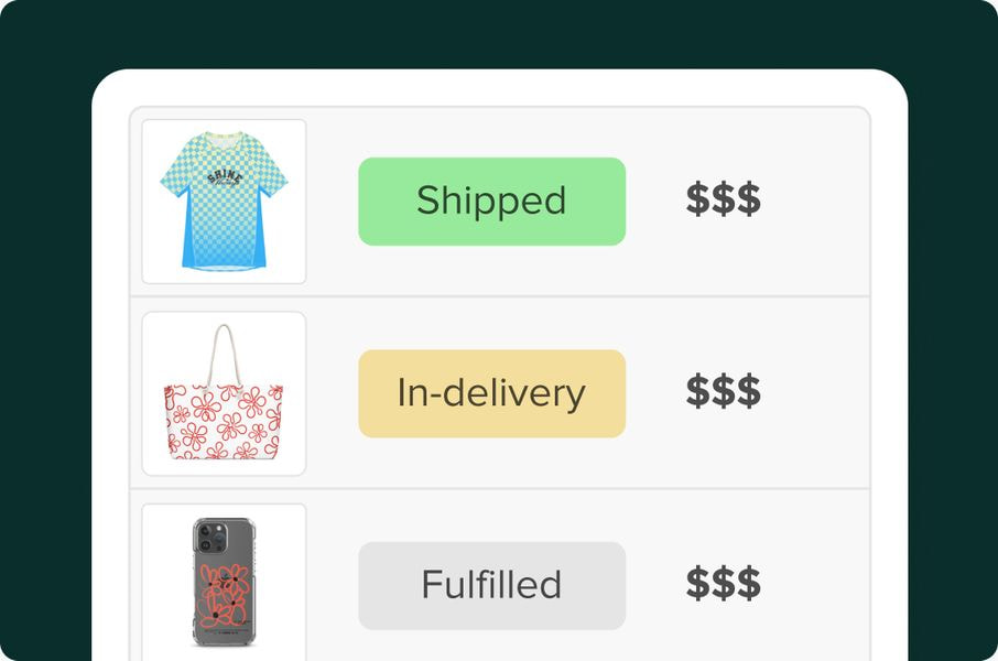 Once your product is ready, publish it to your store and let Printful handle fulfillment, shipping, and order management as sales come in.