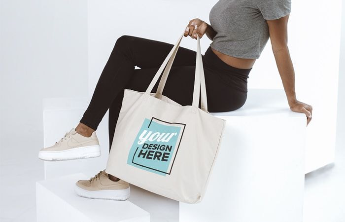 Download Custom Tote Bags Create Buy Sell Dropship Printful