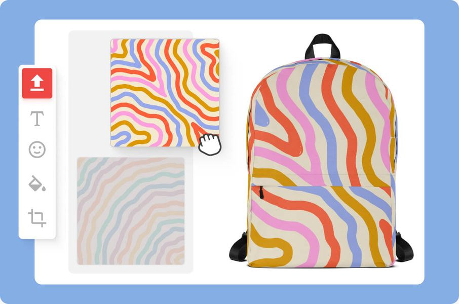 customized backpack