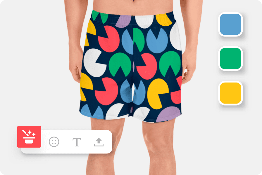 Custom Shorts—Sell Online or Buy for Yourself Printful