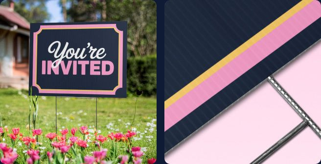 custom printed yard signs