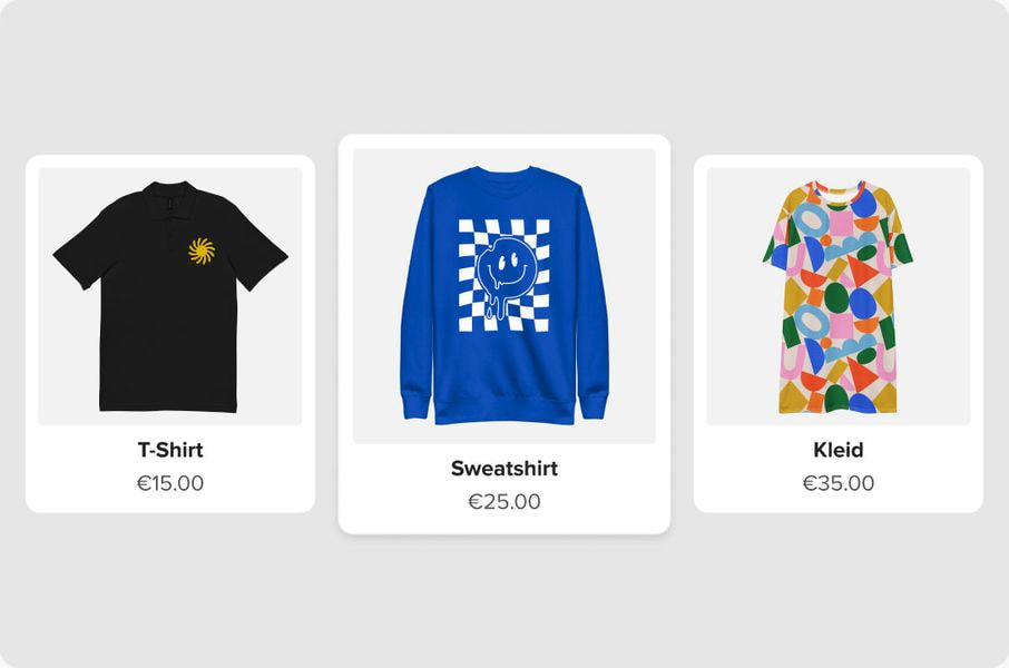 Individuelles T-Shirt, Pullover und Kleid