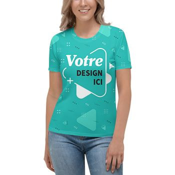 Hauts imprimés all over pour femme