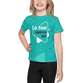 Maglie bambini con stampa all over