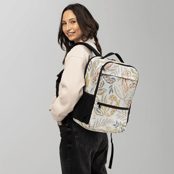 All-Over Print Utility Backpack