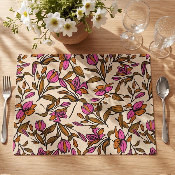 Cotton Placemat, 1pc