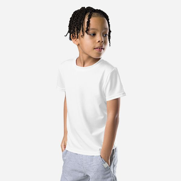 Poplin Shirt with All Over Print (Little Kids/Big Kids)