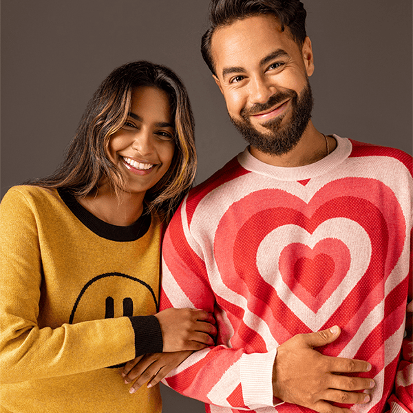 Unisex Classic Fit Knitted Crew neck Sweater