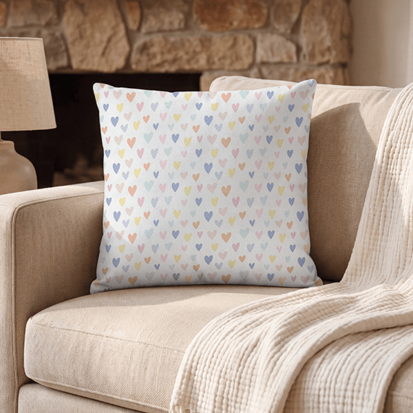 All-Over Print Cotton Pillow Case