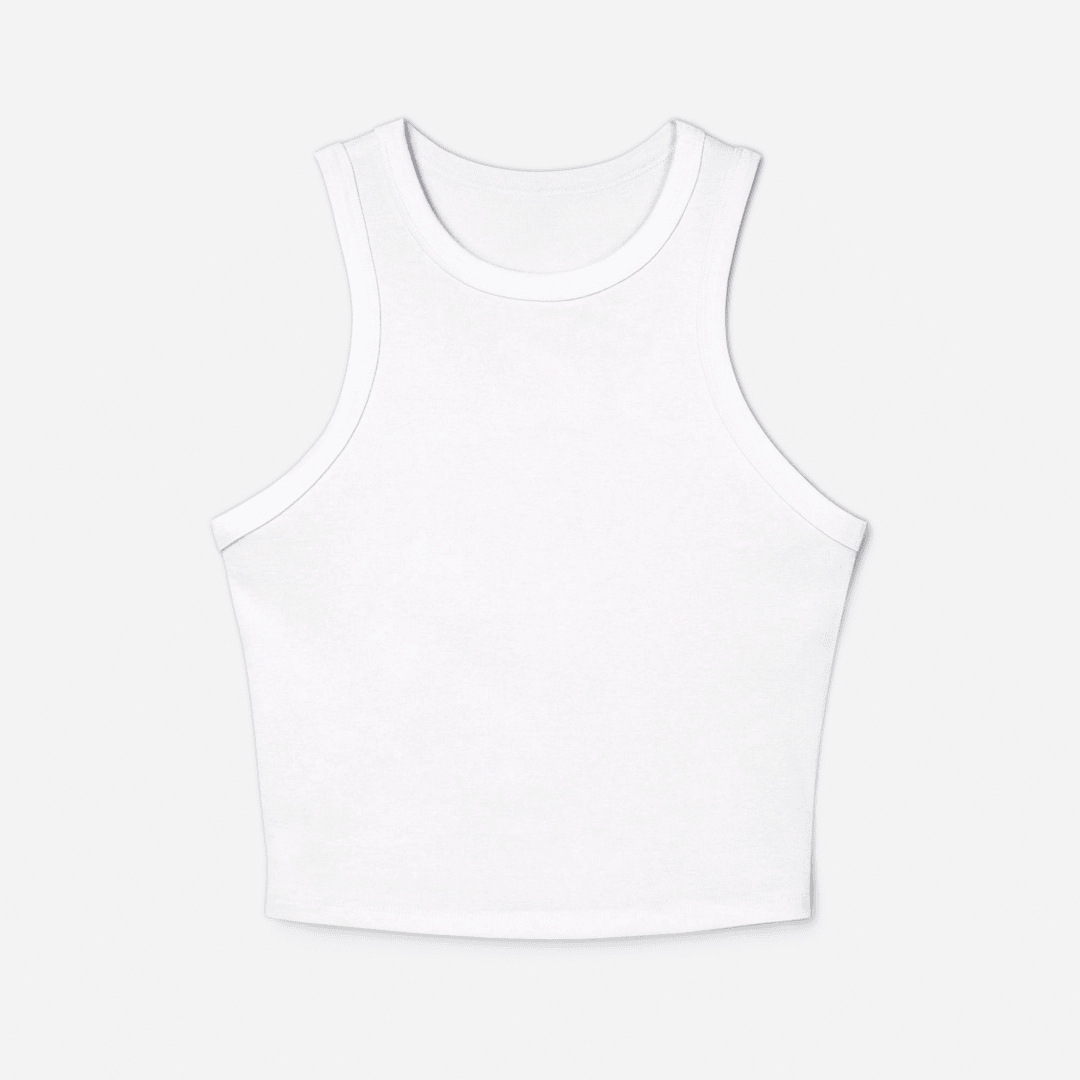 Women's Micro Rib Racer Tank Top | Bella+Canvas 1019 view 2